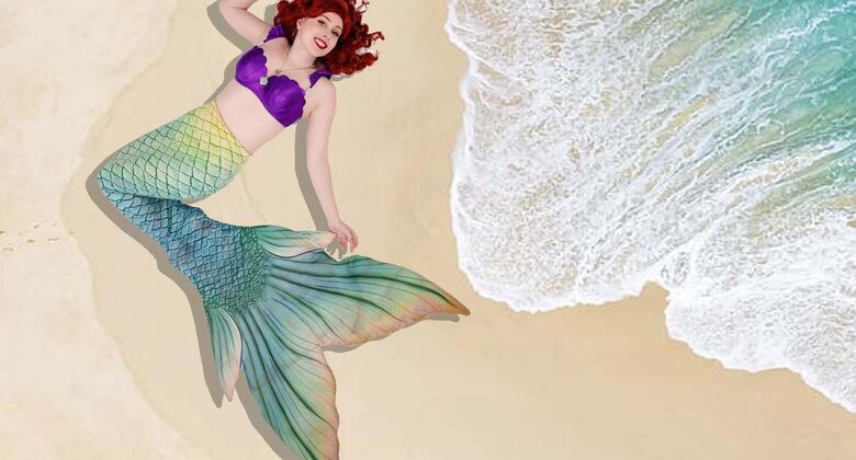 Swimming Mermaid Pearl - Fair Maidens & Masks Character