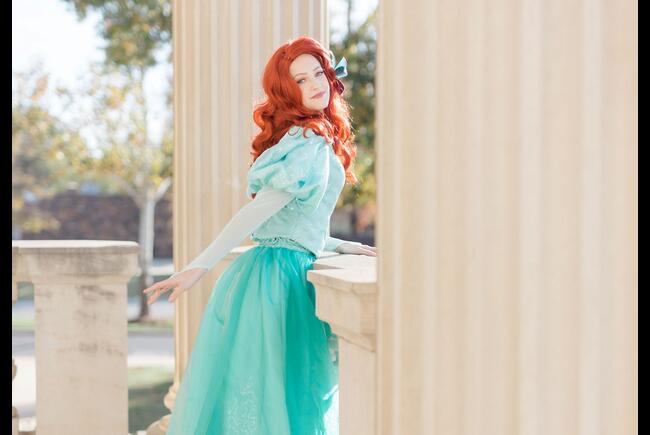 Little Mermaid (Aqua Dress)