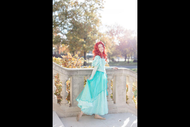 Little Mermaid (Aqua Dress)