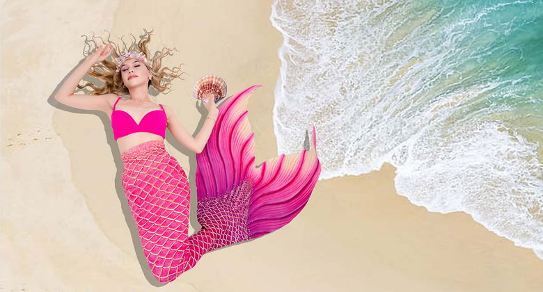 Swimming Mermaid Malibu - Fair Maidens & Masks