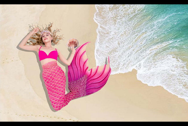 Swimming Mermaid Malibu - Fair Maidens & Masks
