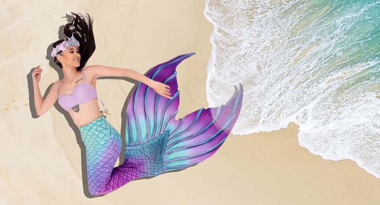 Swimming Mermaid Serenity - Fair Maidens & Masks