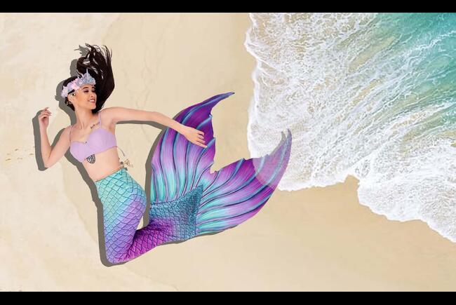 Swimming Mermaid Serenity - Fair Maidens & Masks